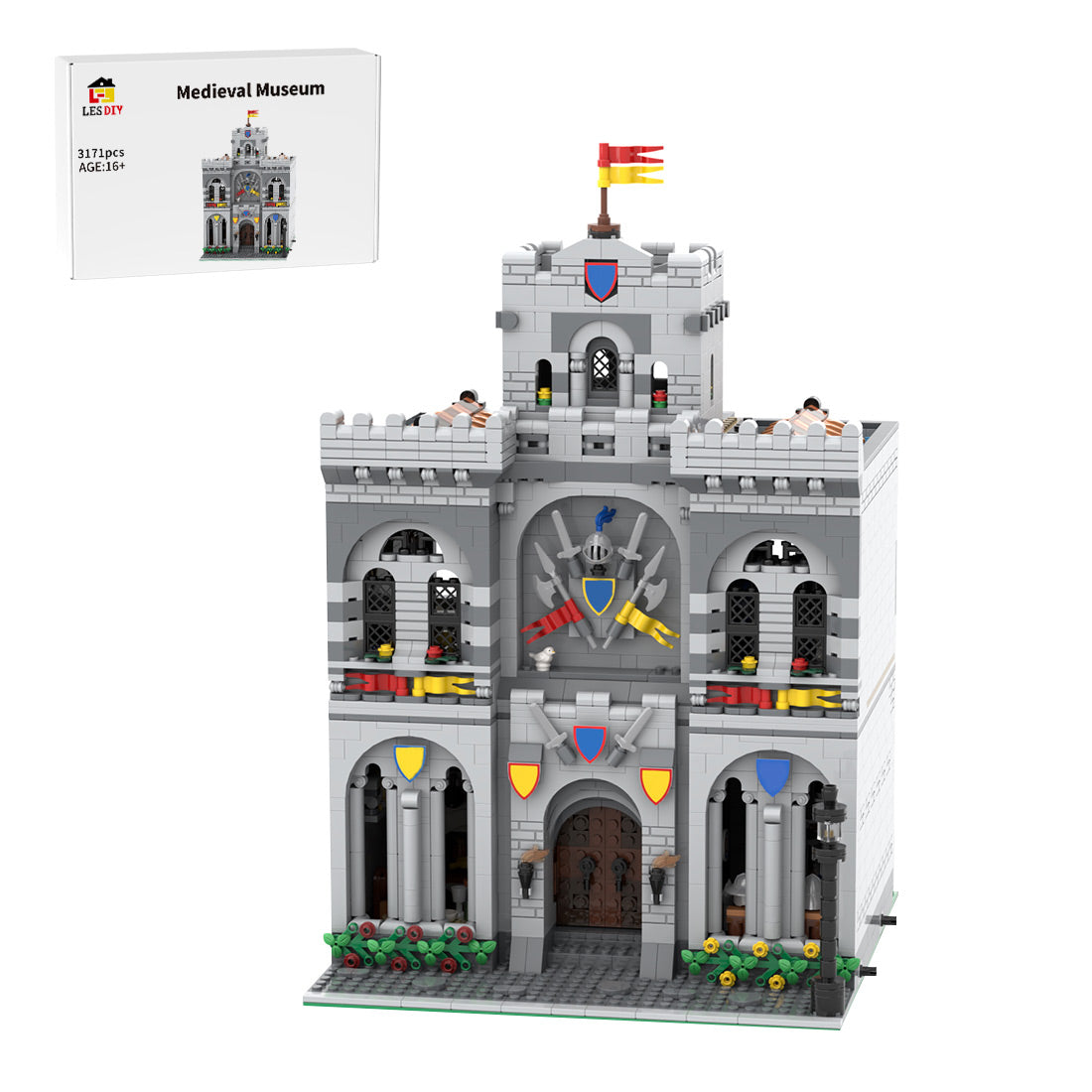 MOC-172749 Medieval Museum - 10305 Lion Knights' Castle Modification Building Blocks