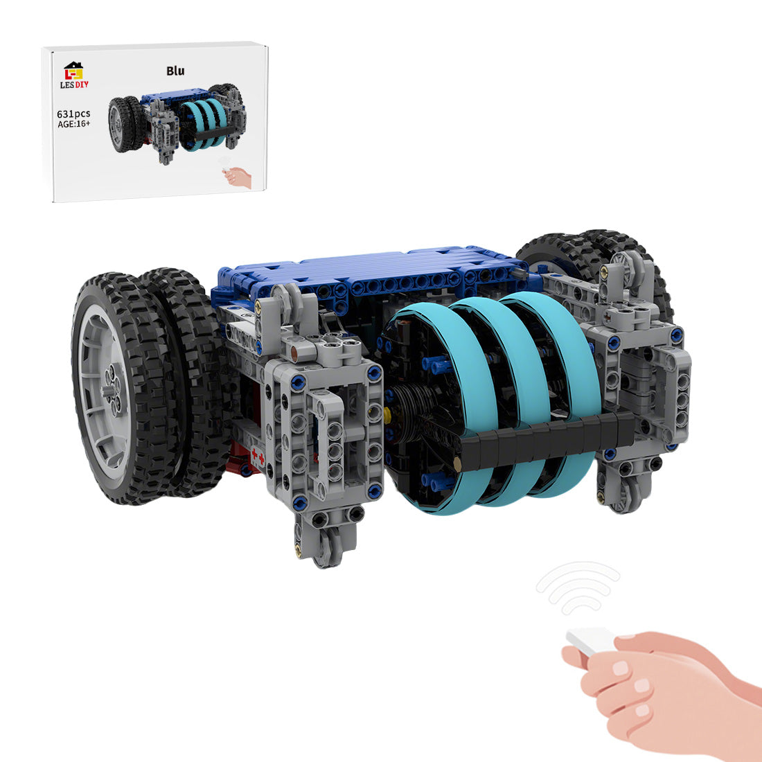 MOC Combat Robot Building Blocks