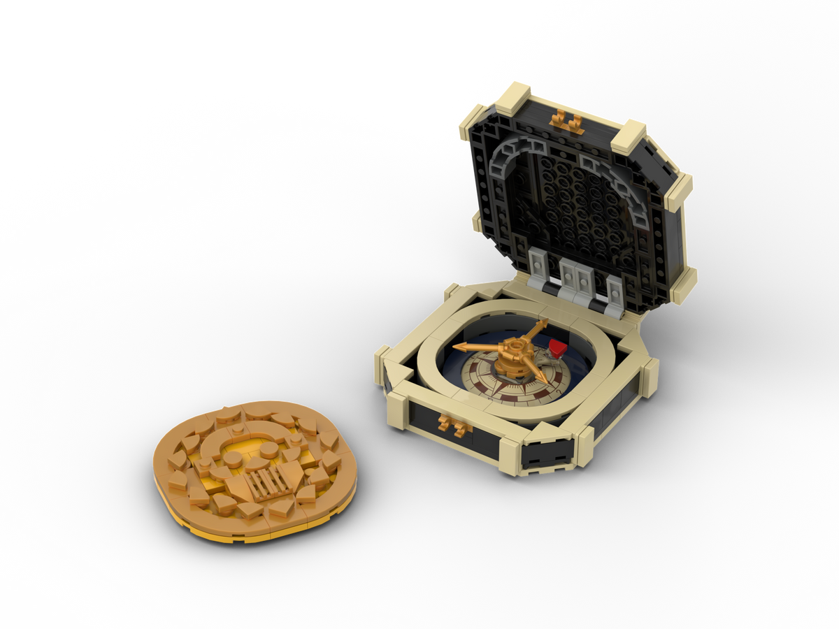 MOC-275586 Pirates of the Caribbean Captain’s Compass & Cursed Medallion Building Blocks