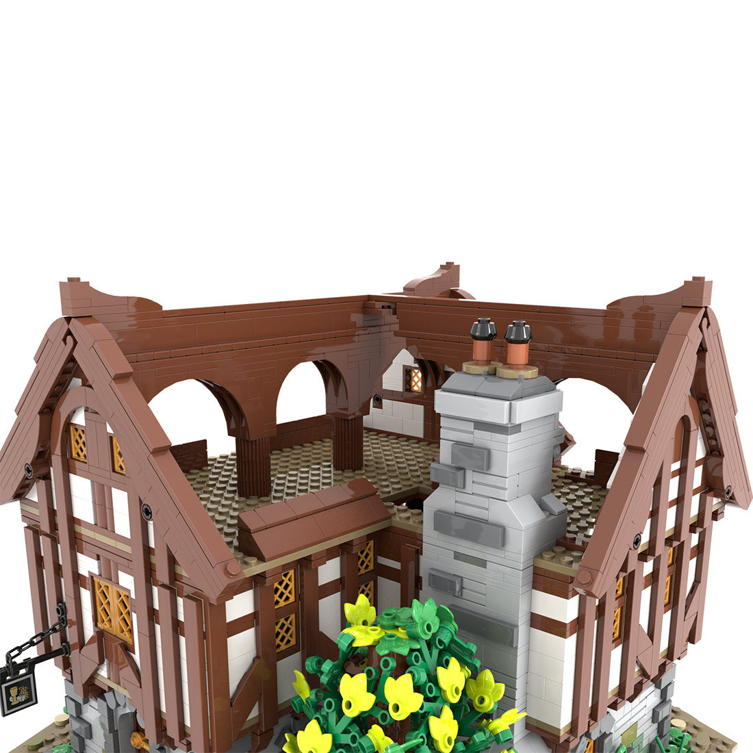 MOC-202047 Medieval Tavern & Inn Building Blocks