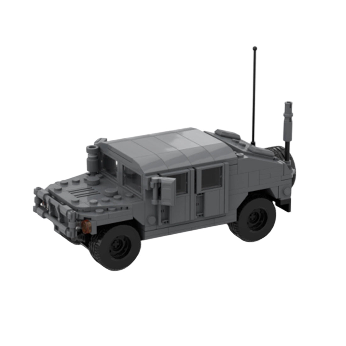 Urban HUMVEE 5 Modern Military Vehicle Building Blocks