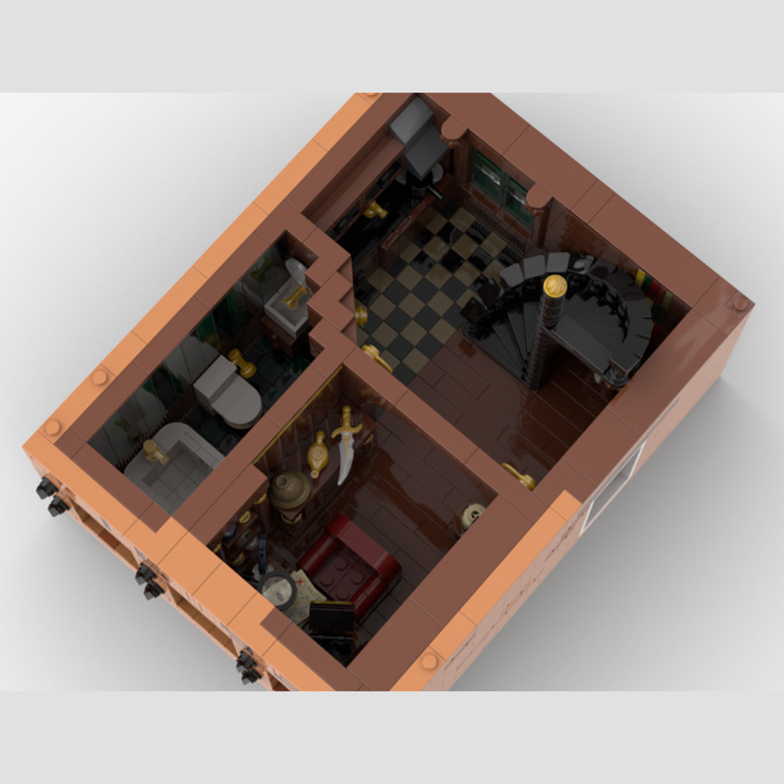 MOC-197879 Colonial Goods Store & Old Bakery Building Blocks