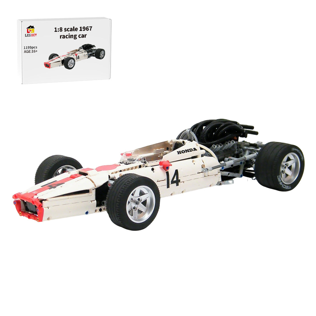 MOC-2803 Honda RA 300 (1967) Building Blocks