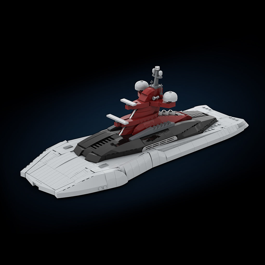 MOC-254412 120CM Modular Luxury Yacht VI Building Blocks