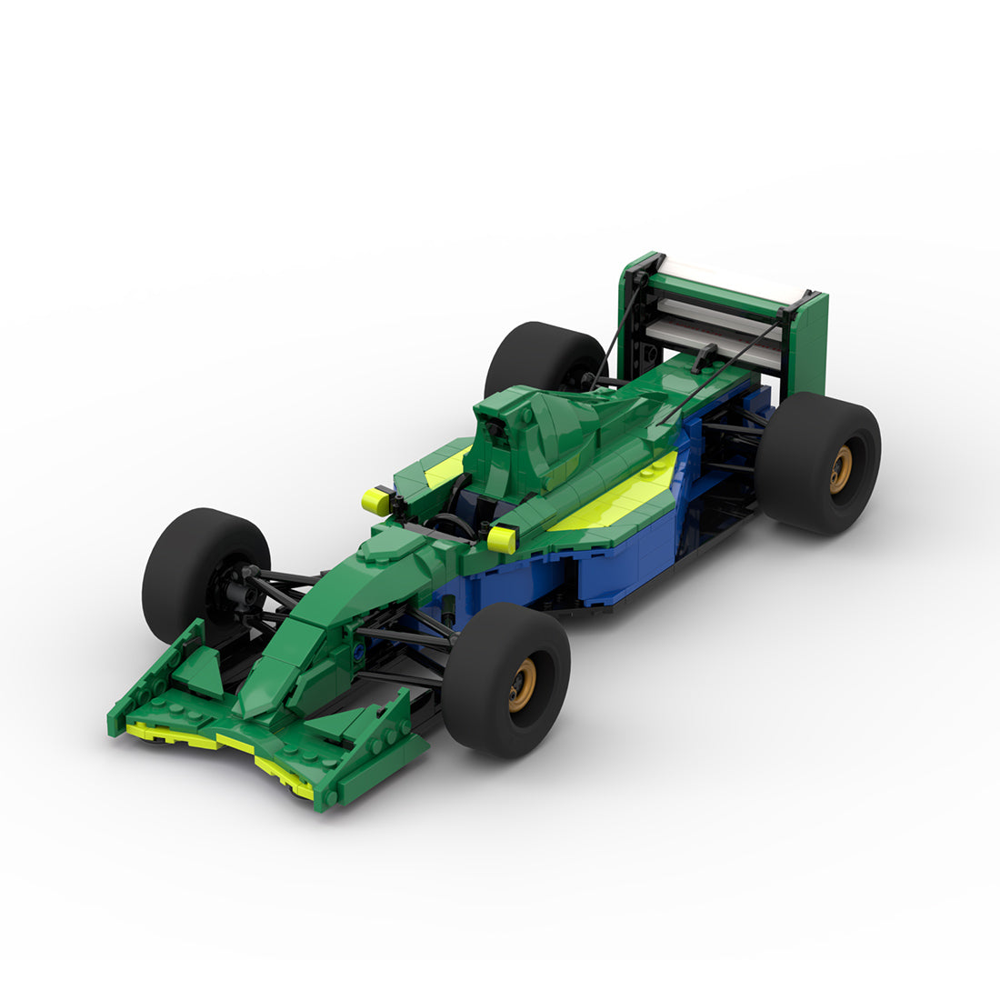 MOC-213339 1:16 1991 Formula Race Car Building Blocks