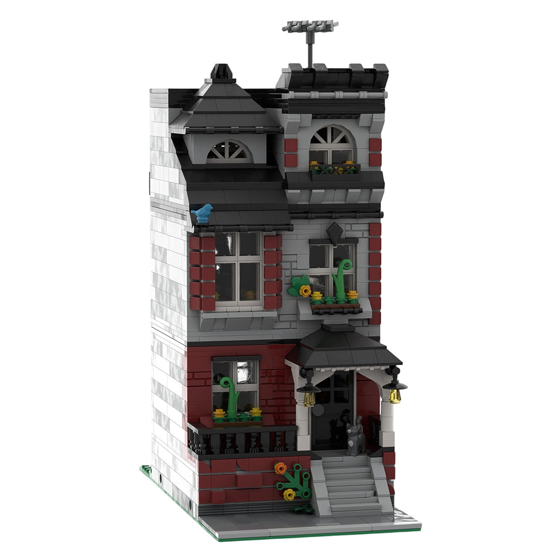 Modular Street Scene Townhouse Building Blocks