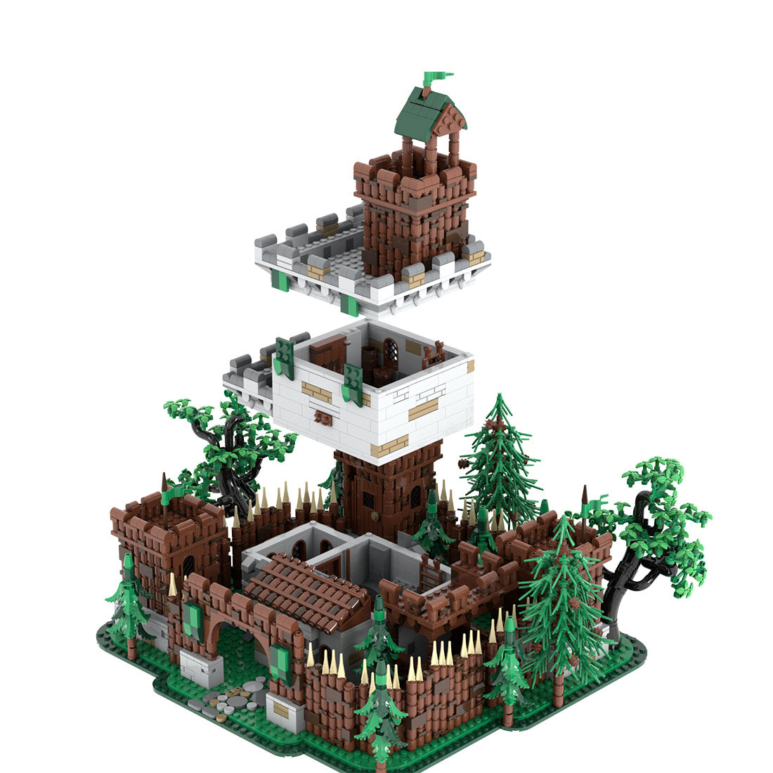MOC-235461 Forestmen’s castle Building Blocks