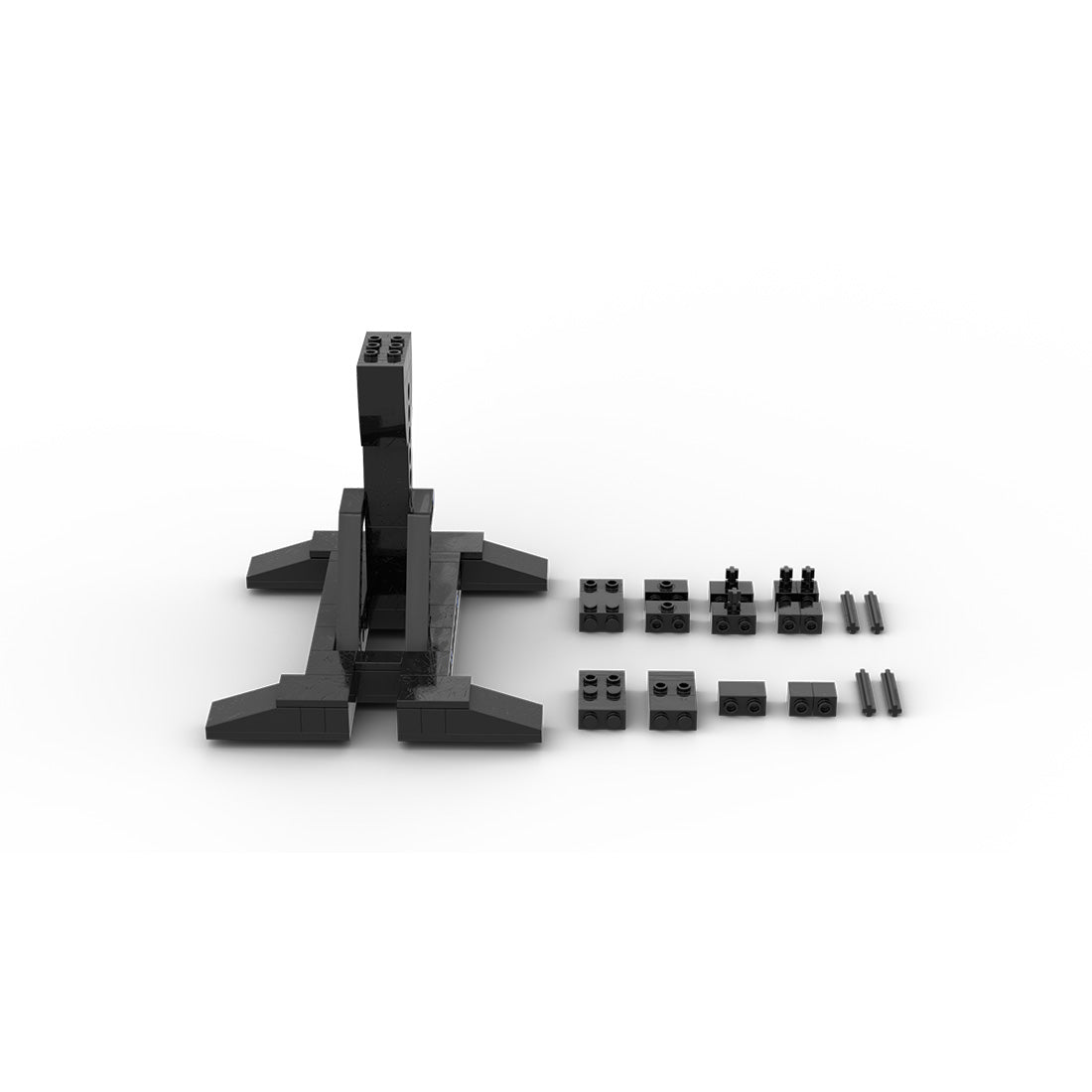 MOC-248405 Modular Display Stand Trio Building Blocks