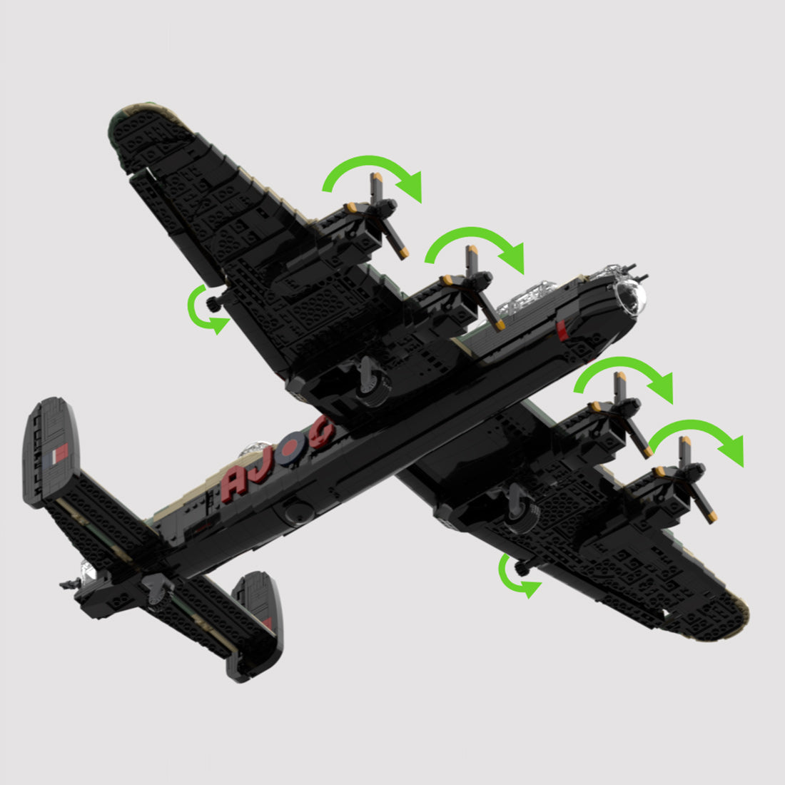 MOC-235567 Avro Lancaster Building Blocks