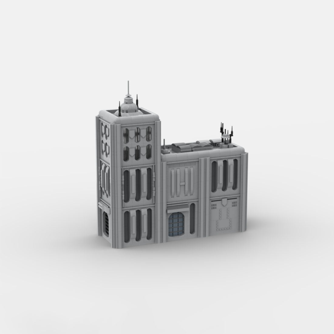 Modular V Sci-Fi Outpost Building Blocks
