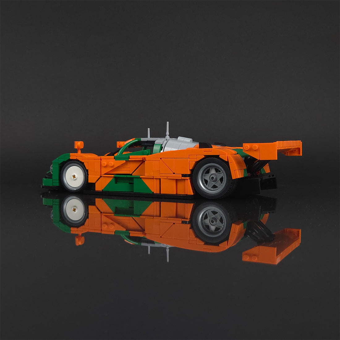 Japanese LeMens Legend Racecar Building Blocks (gobricks)