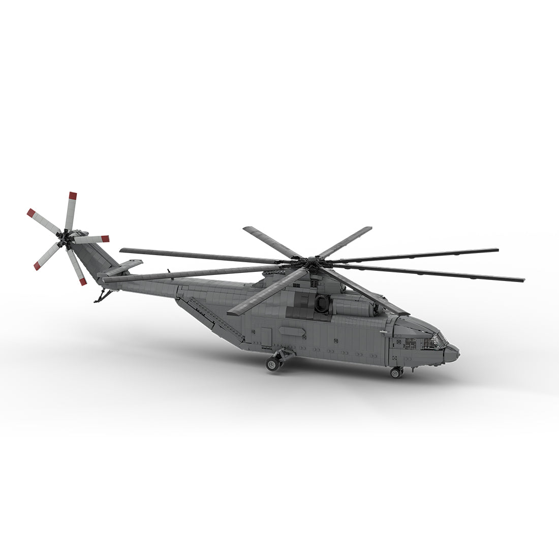 MOC-259238 Soviet Mi-26 Heavy Transport Helicopter - 1:35 Scale Building Blocks
