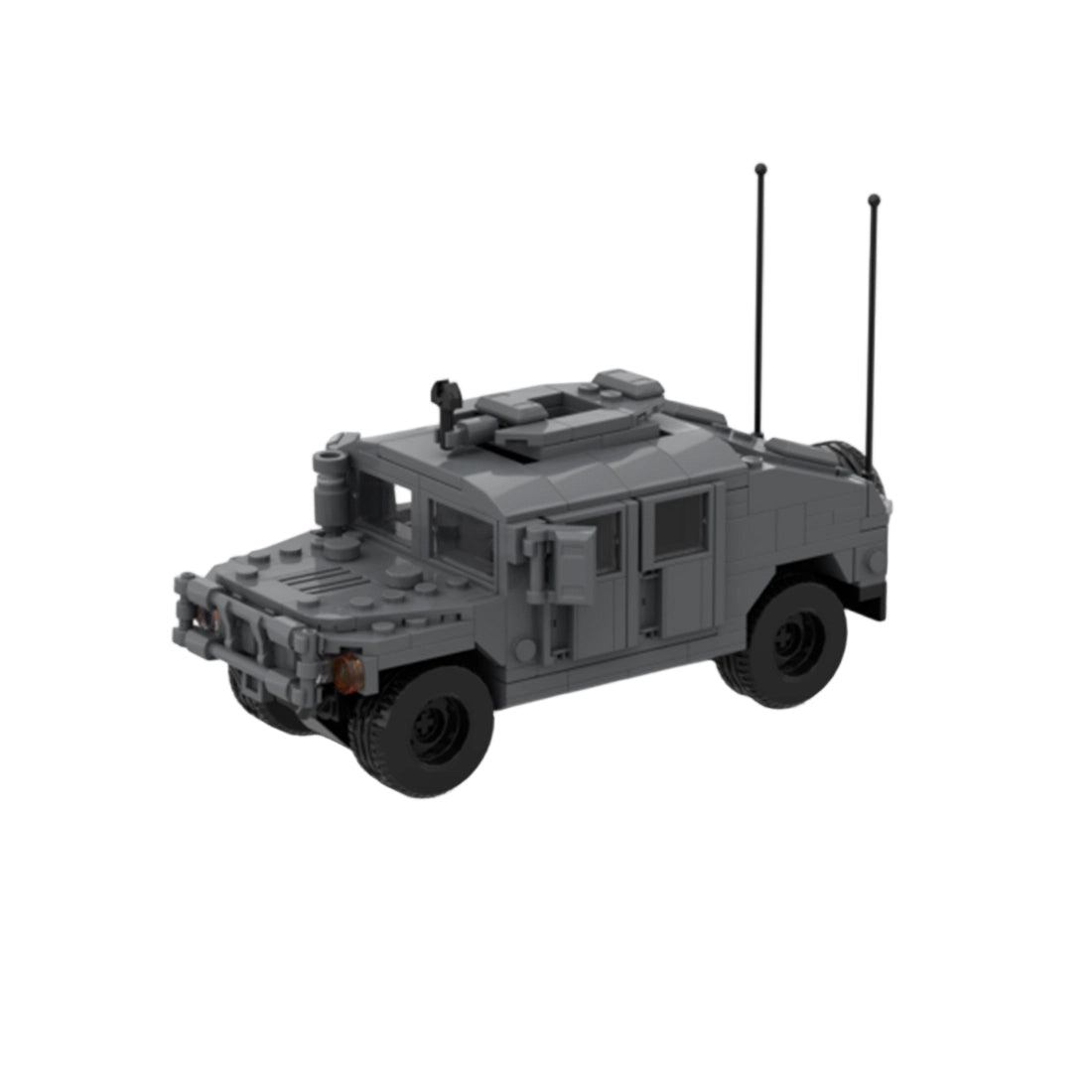 Urban HUMVEE 4 Modern Military Vehicle Building Blocks