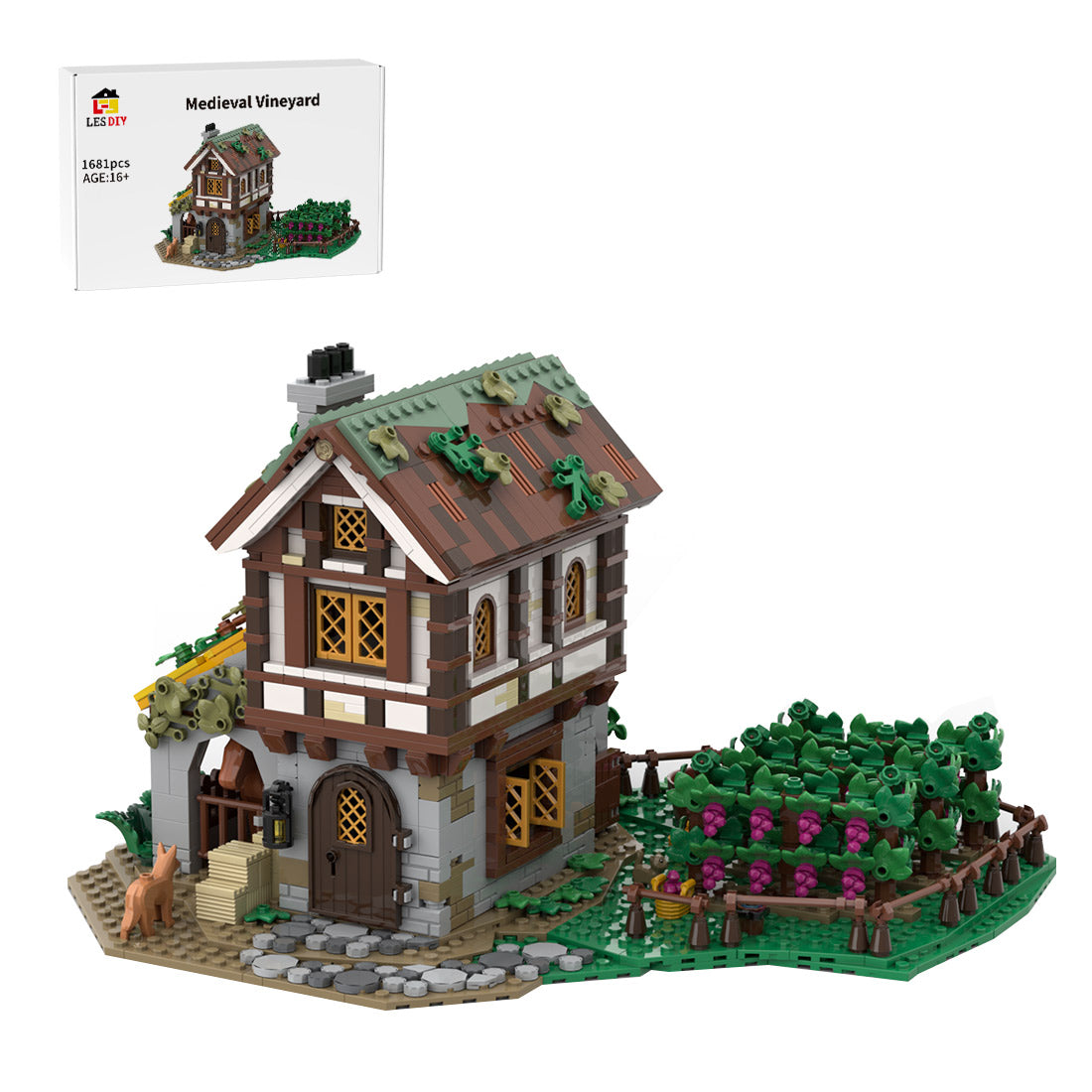Medieval Vineyard Building Blocks
