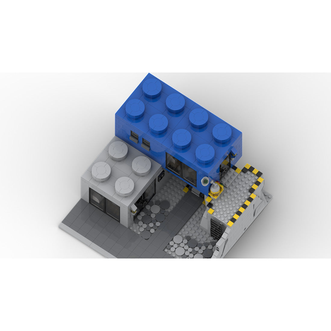 MOC-239812 Space City House Building Blocks