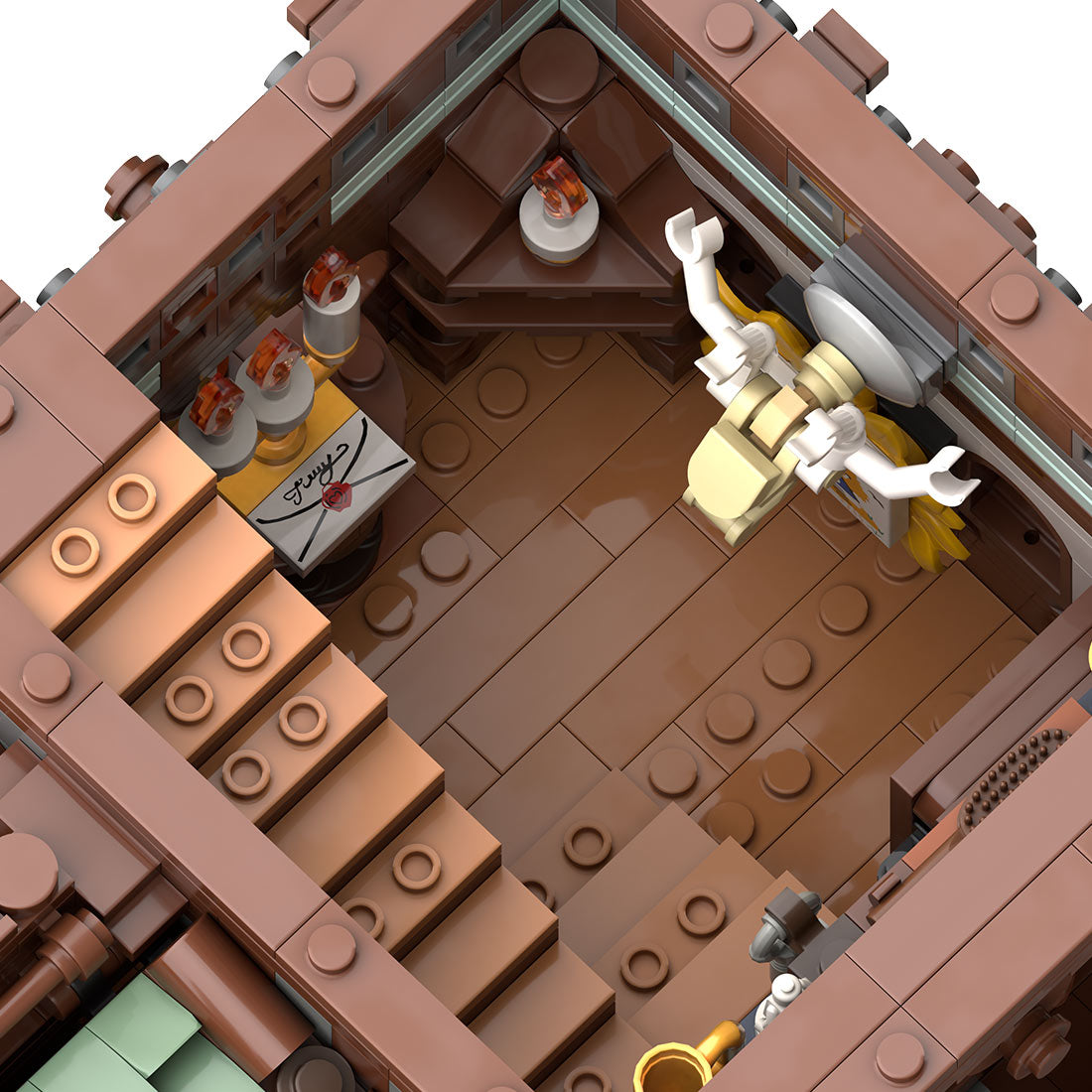 MOC-263858 The Craftsman's Woodwright Medieval Building Blocks