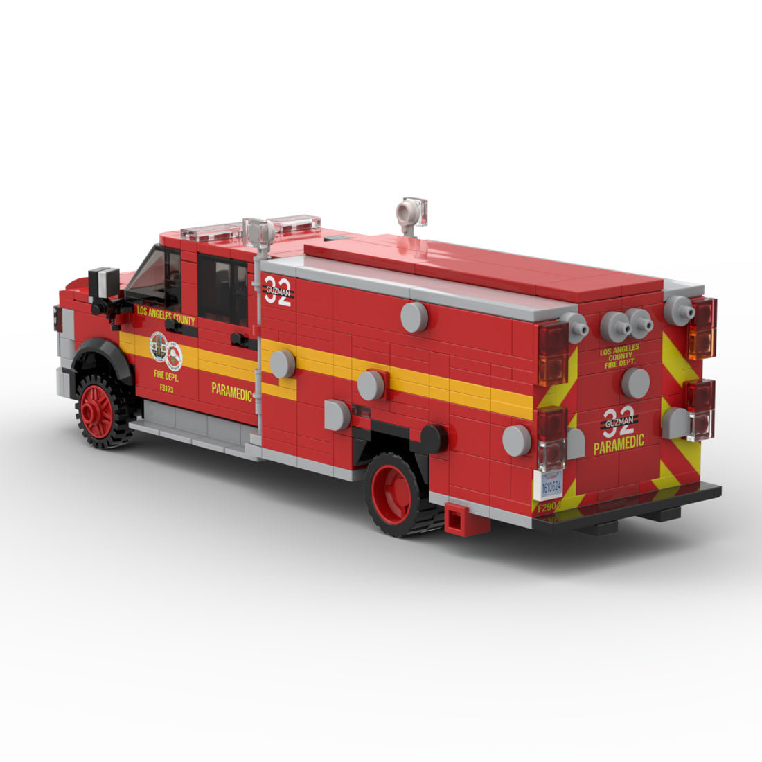 MOC-275251 RAM 4500 LACoFD Squad Unit Building Blocks