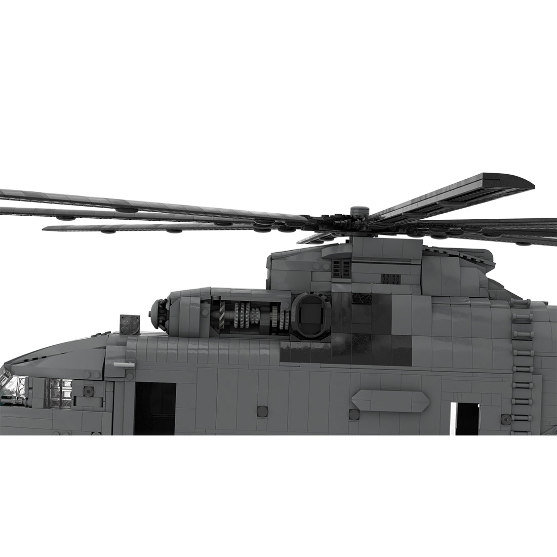 MOC-259238 Soviet Mi-26 Heavy Transport Helicopter - 1:35 Scale Building Blocks