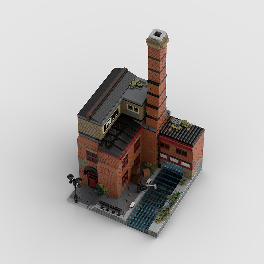 MOC-256256 Victorian Factory Modular Building Blocks