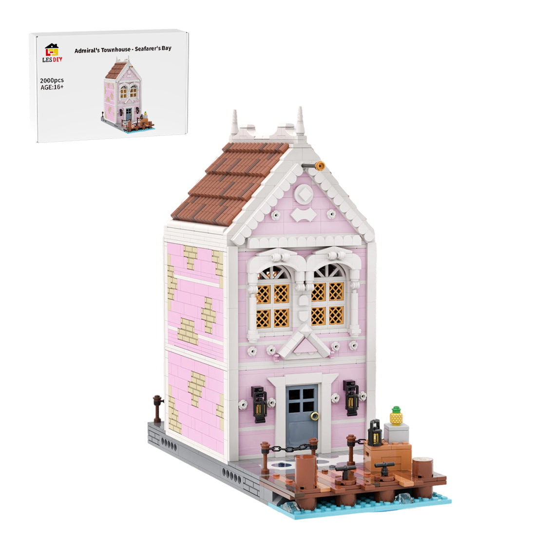 MOC-251241 Crossed Swords Tavern Building Blocks