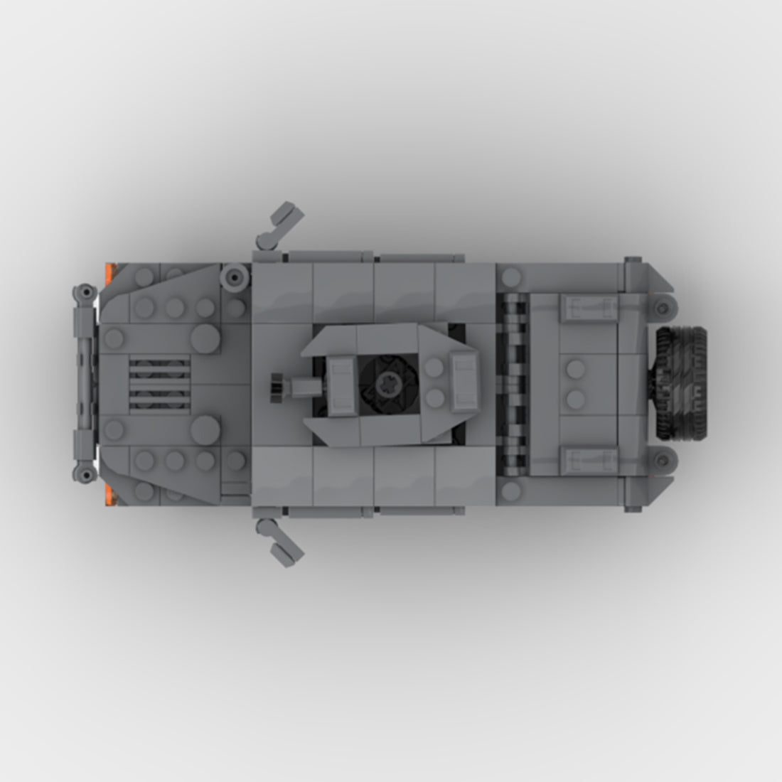 Urban HUMVEE 4 Modern Military Vehicle Building Blocks