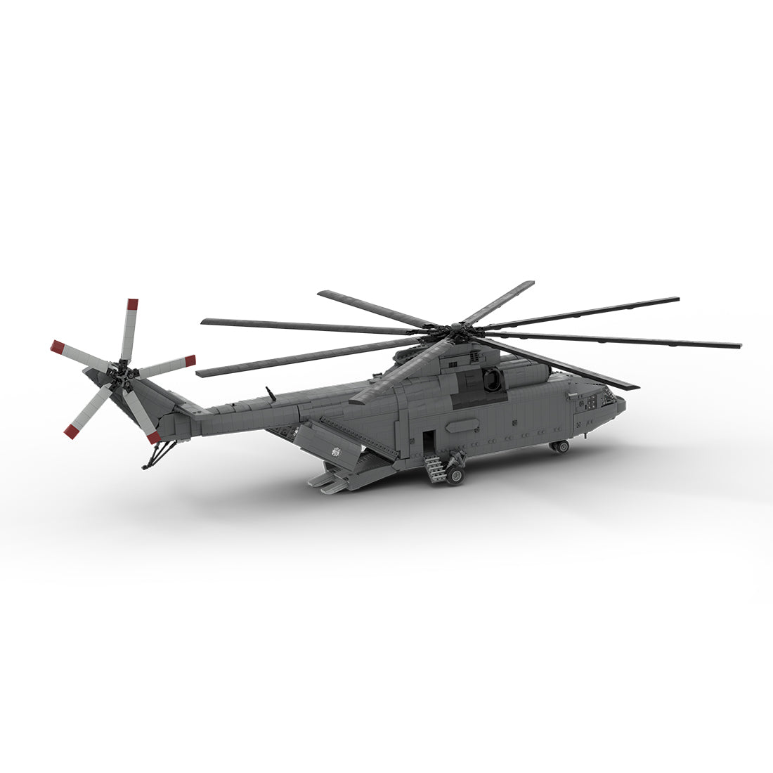 MOC-259238 Soviet Mi-26 Heavy Transport Helicopter - 1:35 Scale Building Blocks