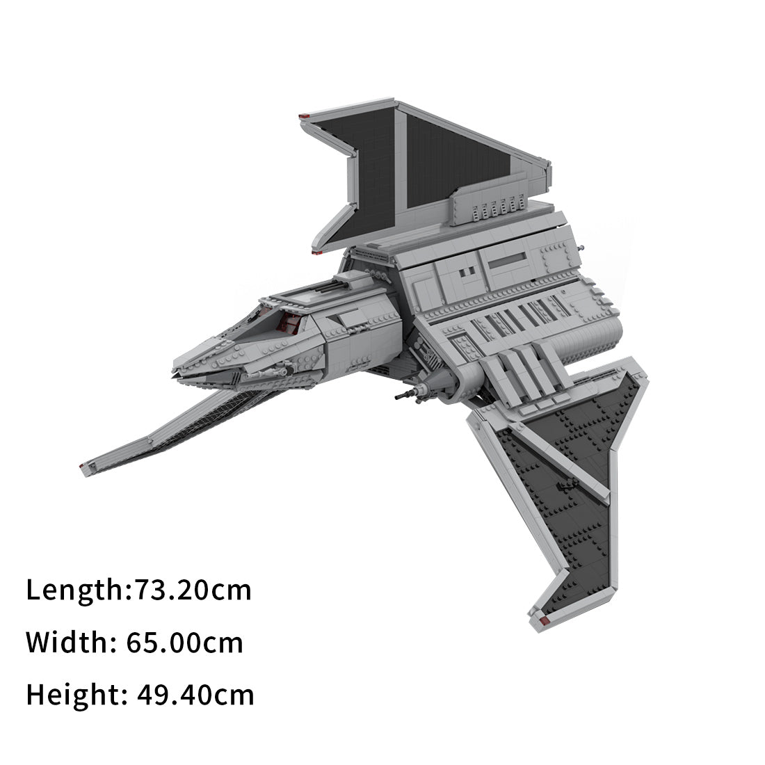 MOC-185675 SW UCS The Havoc Marauder Shuttle of the Bad Batch Upgraded version Building Blocks