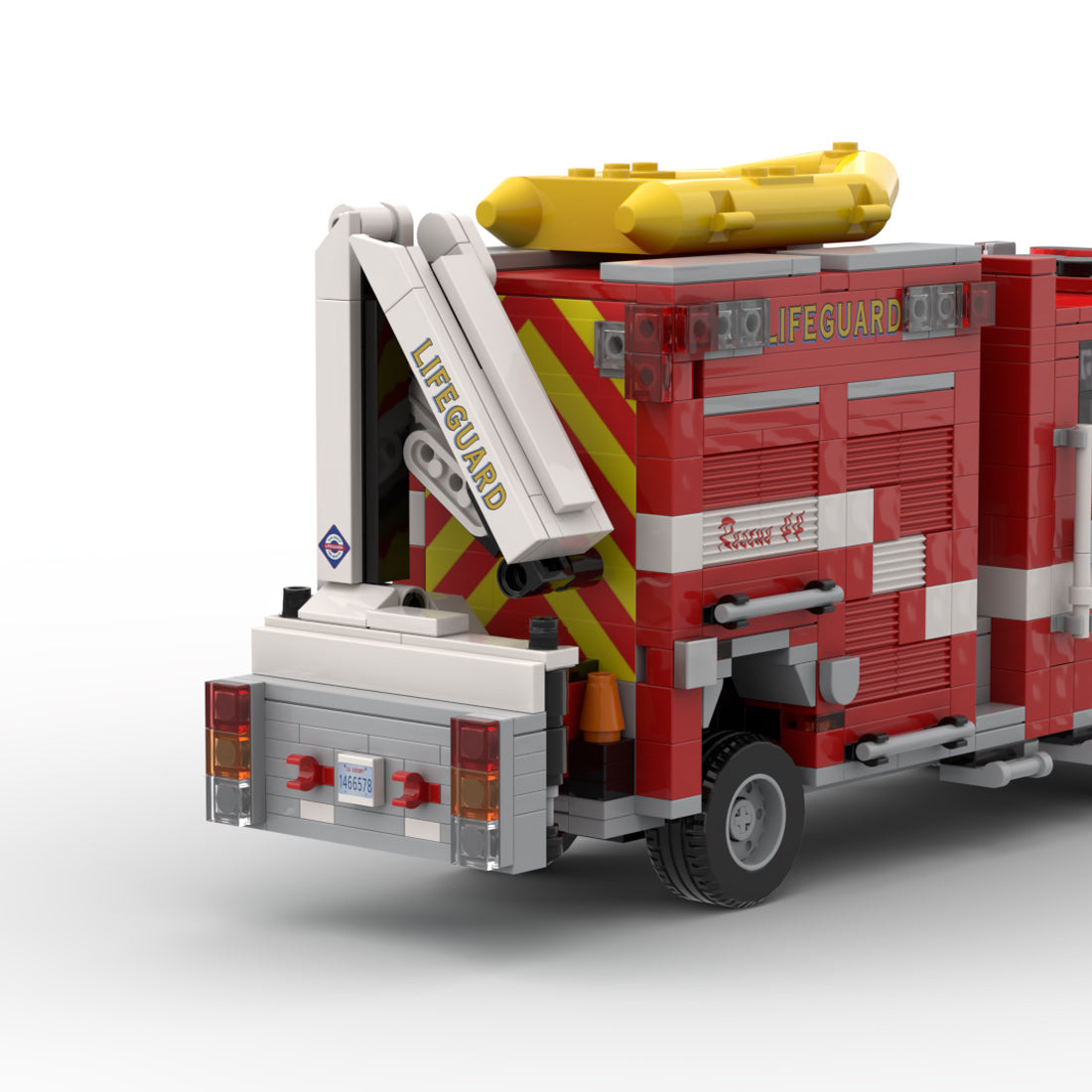 MOC-266082 2015 Pierce Saber SDFR Lifeguard Rescue 44 Building Blocks
