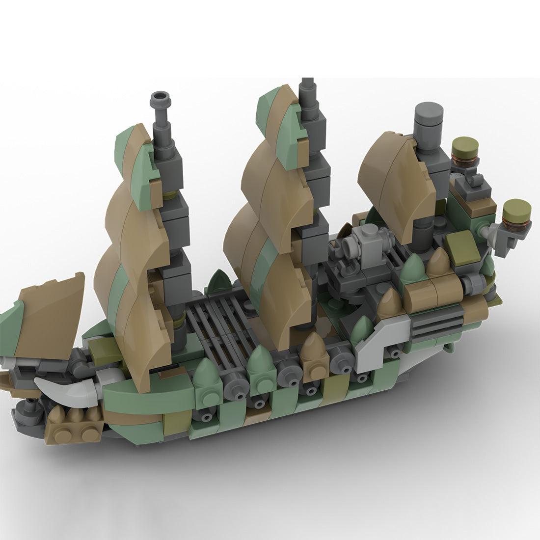 MOC-275987 Pirates of the Caribbean Flying Dutchman Mini Ship Building Blocks