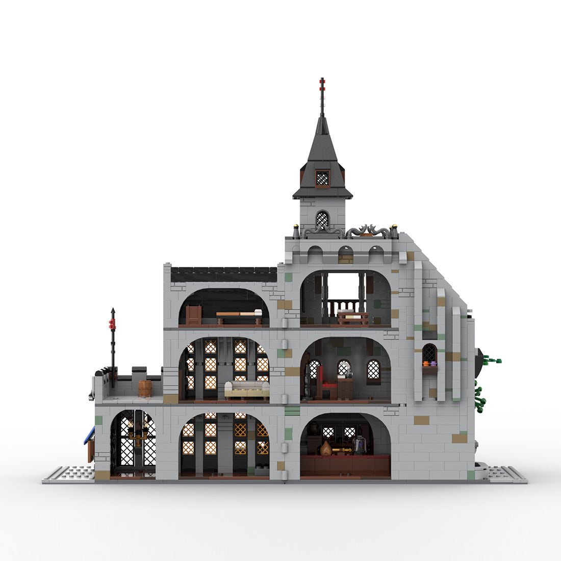 Medieval Adventurer Guild Building Blocks
