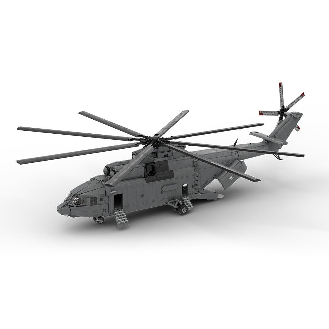 MOC-259238 Soviet Mi-26 Heavy Transport Helicopter - 1:35 Scale Building Blocks