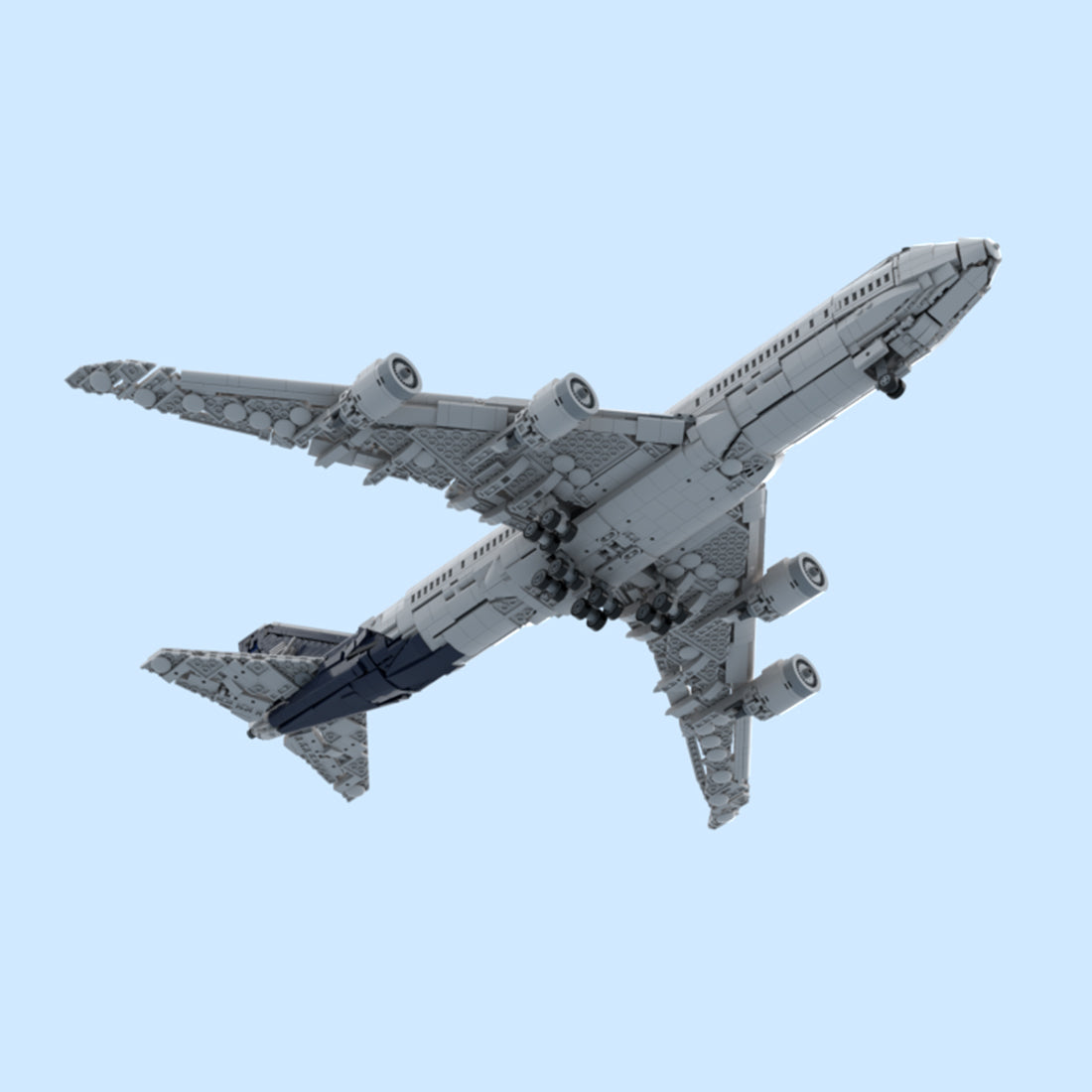 747-8I New Lufthansa Livery Building Blocks