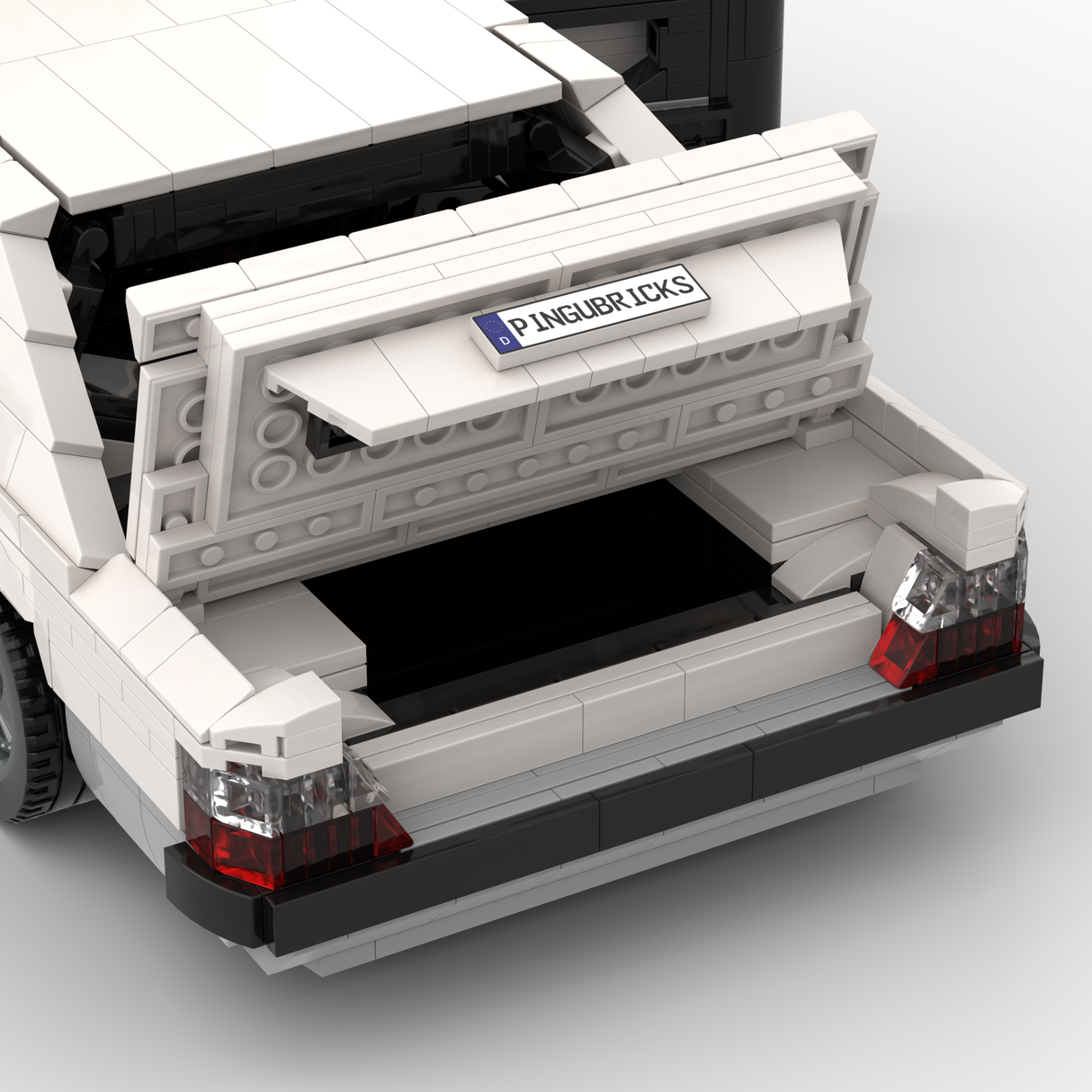1980s German Grand Touring Coupe Building Blocks (Gobricks)