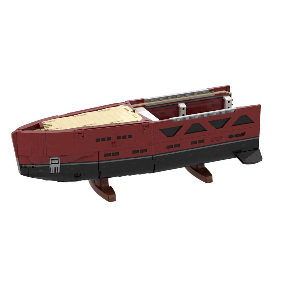 MOC-254412 120CM Modular Luxury Yacht I Building Blocks