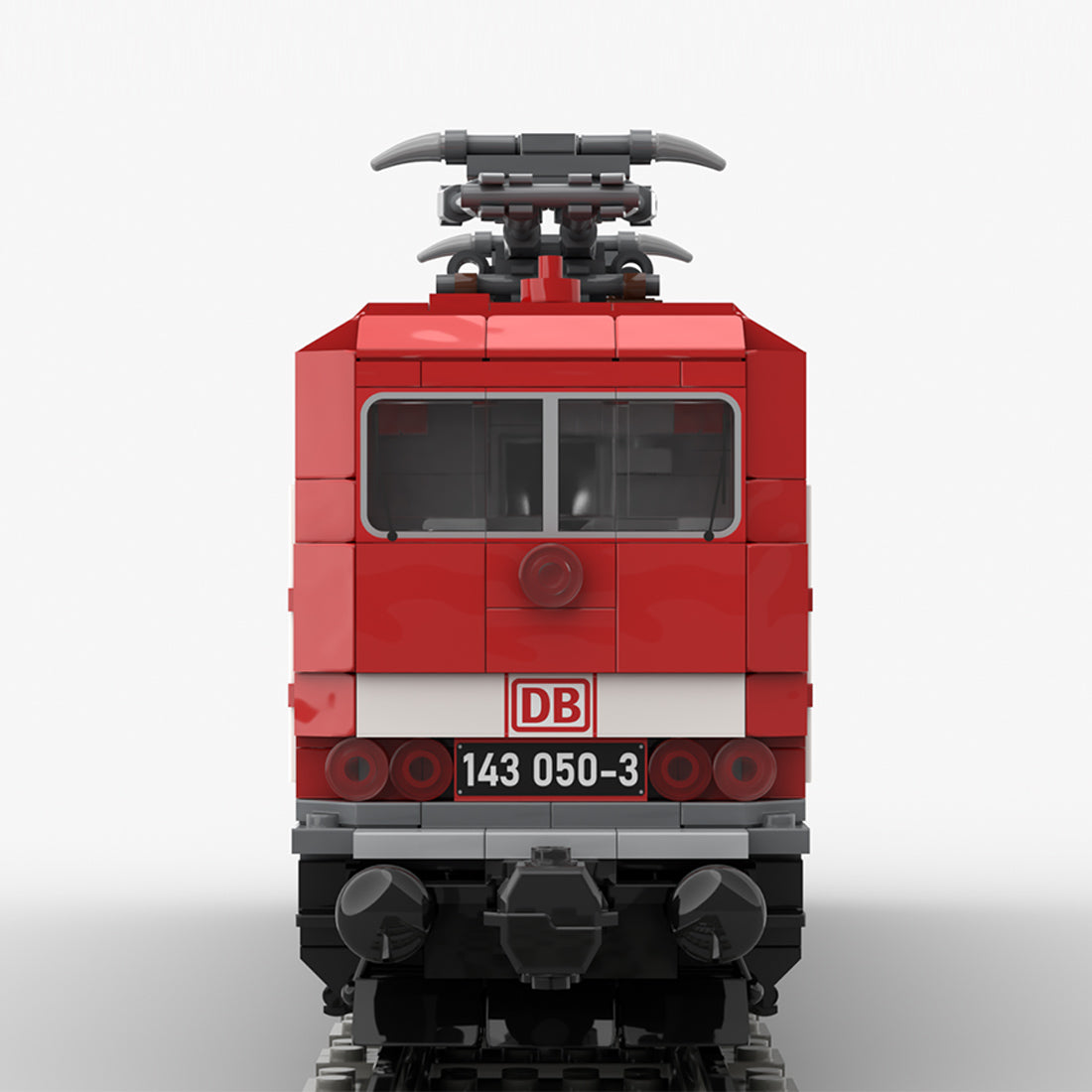 MOC-222330 Electric Locomotive BR143 of the DBAG Building Blocks-Dynamic
