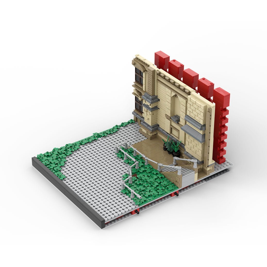 A - 02 Module for MOC - 169060 Berlin Cathedral Building Blocks - LesDiy -