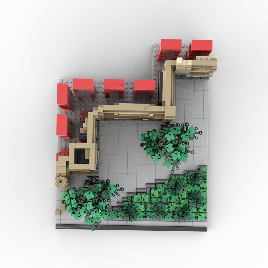 A - 07 Module for MOC - 169060 Berlin Cathedral Building Blocks - LesDiy -