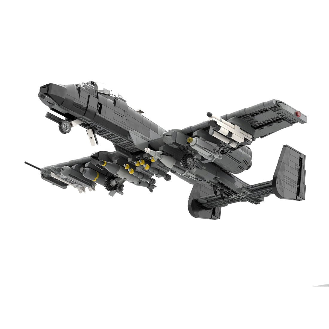 A - 10 Attack Aircraft Military Building Blocks - LesDiy -