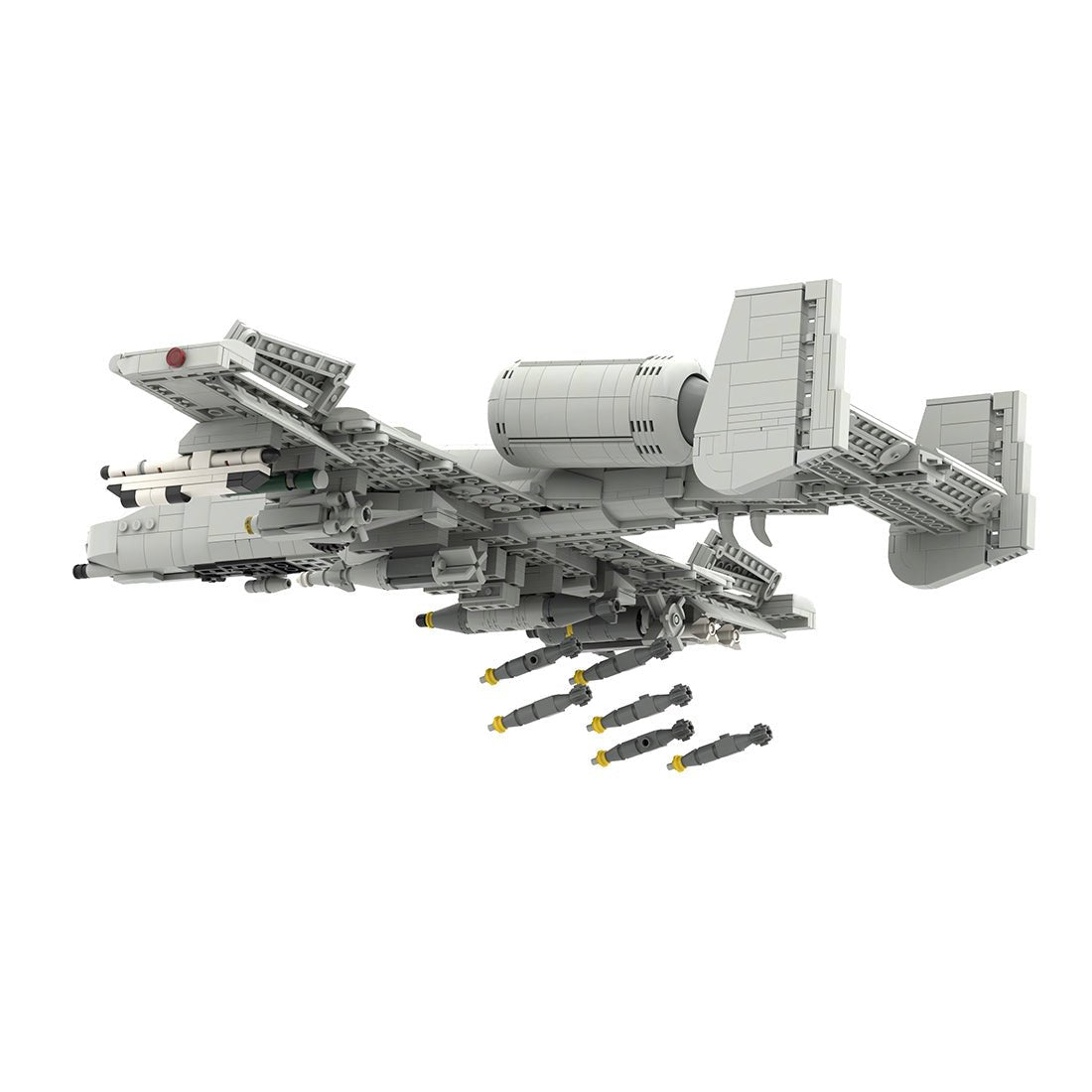 A - 10 Attack Aircraft Military Building Blocks - LesDiy -