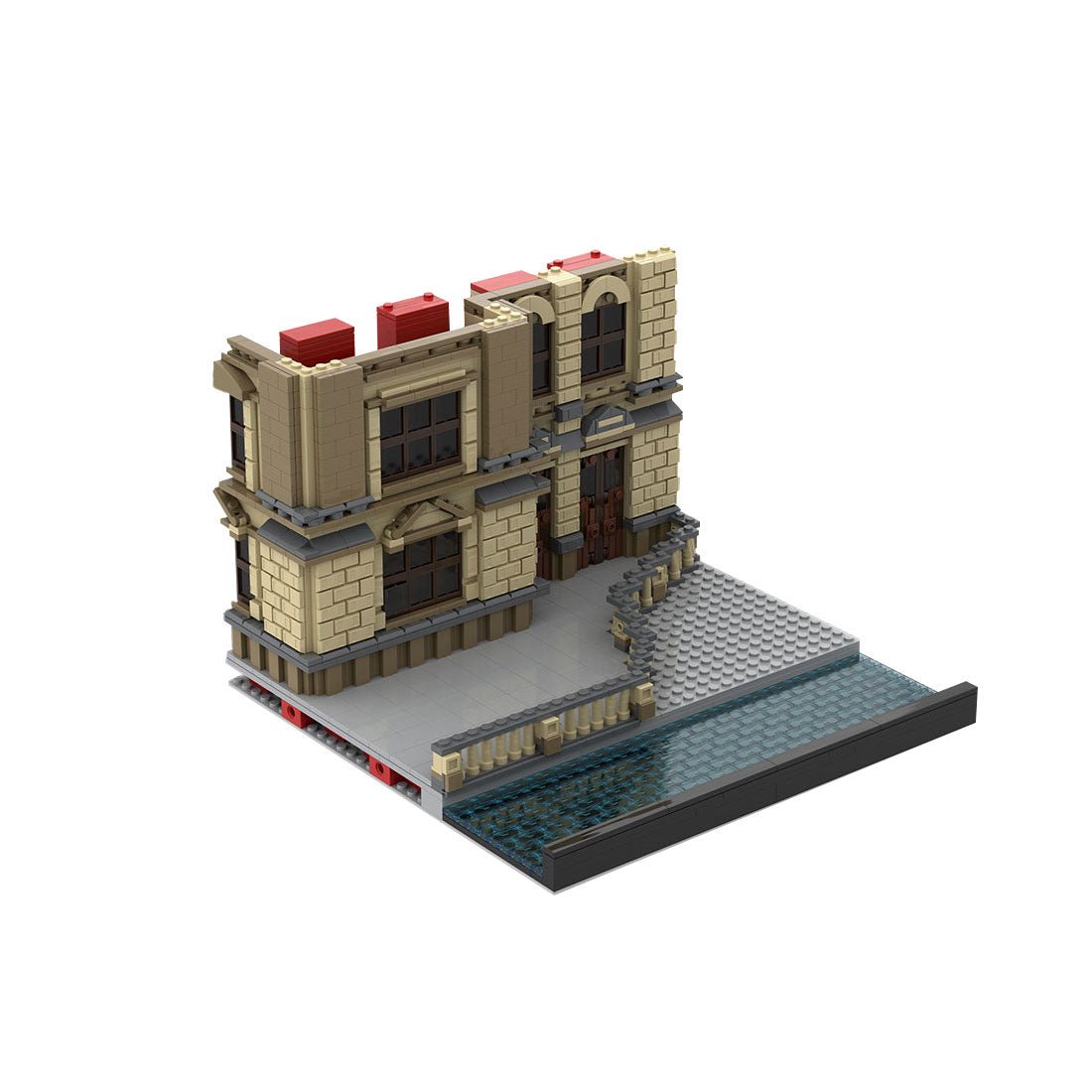 A - 10 Module for MOC - 169060 Berlin Cathedral Building Blocks - LesDiy -