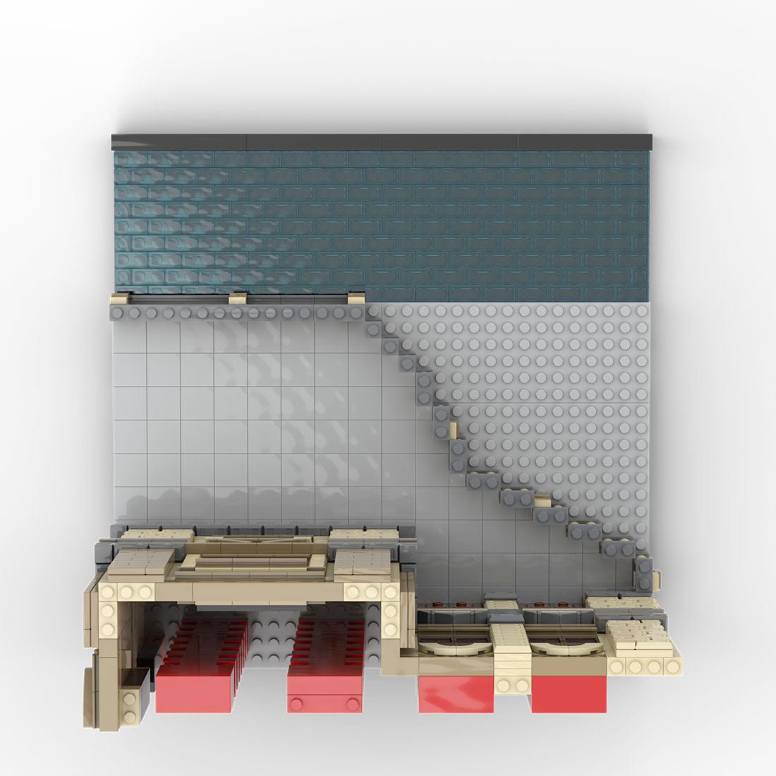 A - 12 Module for MOC - 169060 Berlin Cathedral Building Blocks - LesDiy -
