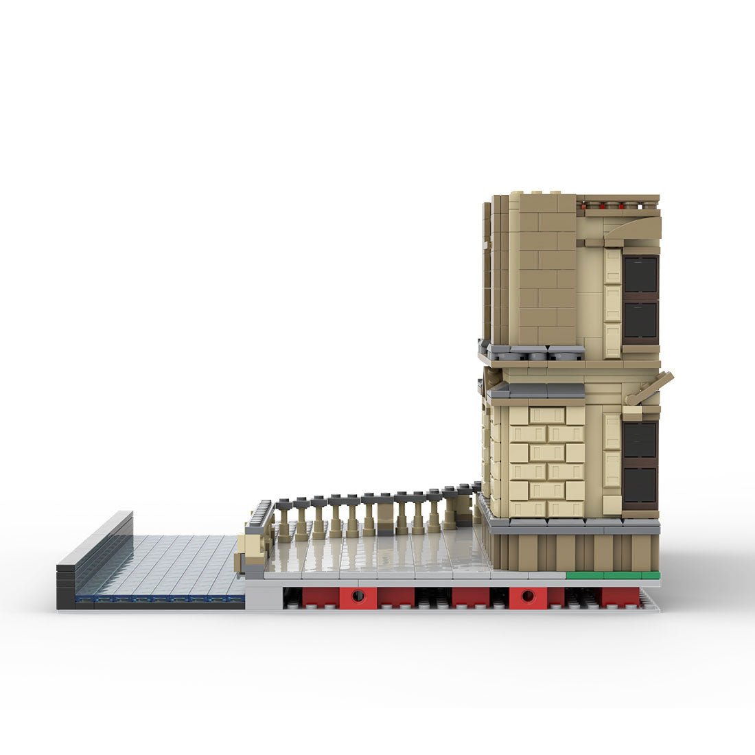 A - 12 Module for MOC - 169060 Berlin Cathedral Building Blocks - LesDiy -