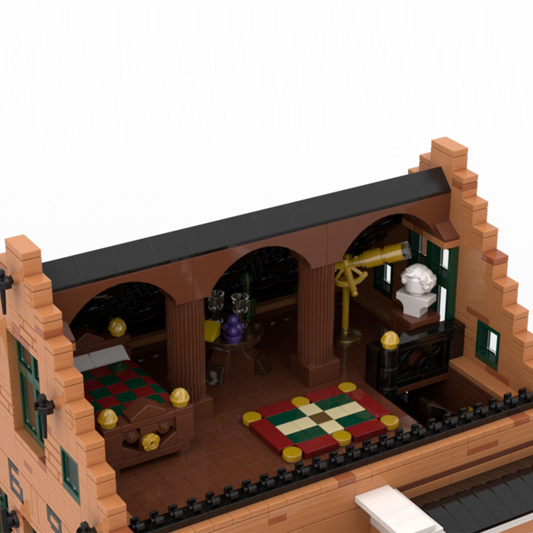 MOC-197879 Colonial Goods Store & Old Bakery Building Blocks