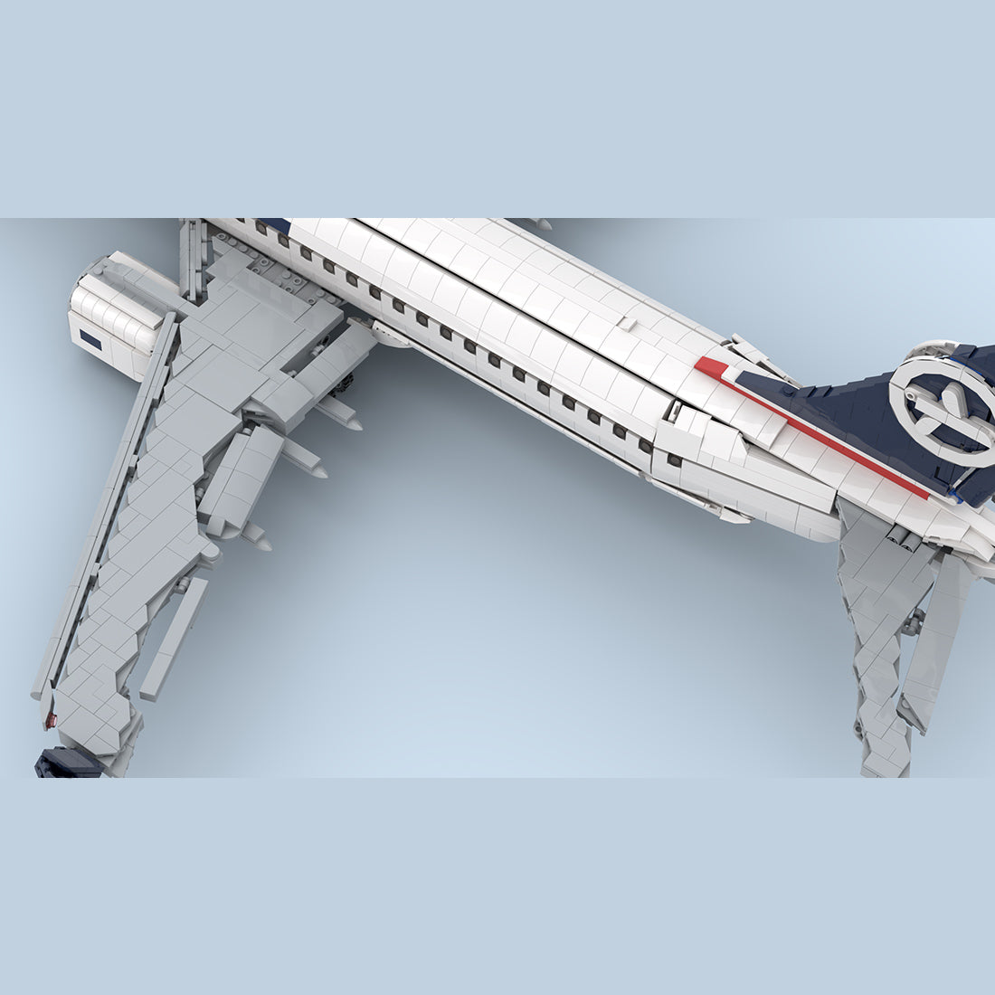 MOC-260894 Polish Livery B737 MAX 8 Civil Aviation Airliner Building Blocks