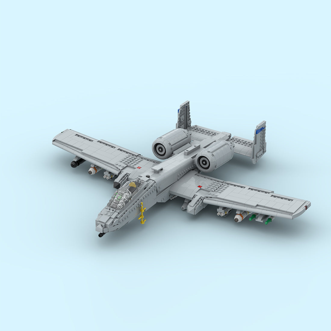 MOC-234812 A-10 Thunderbolt II/Warthog Building blocks