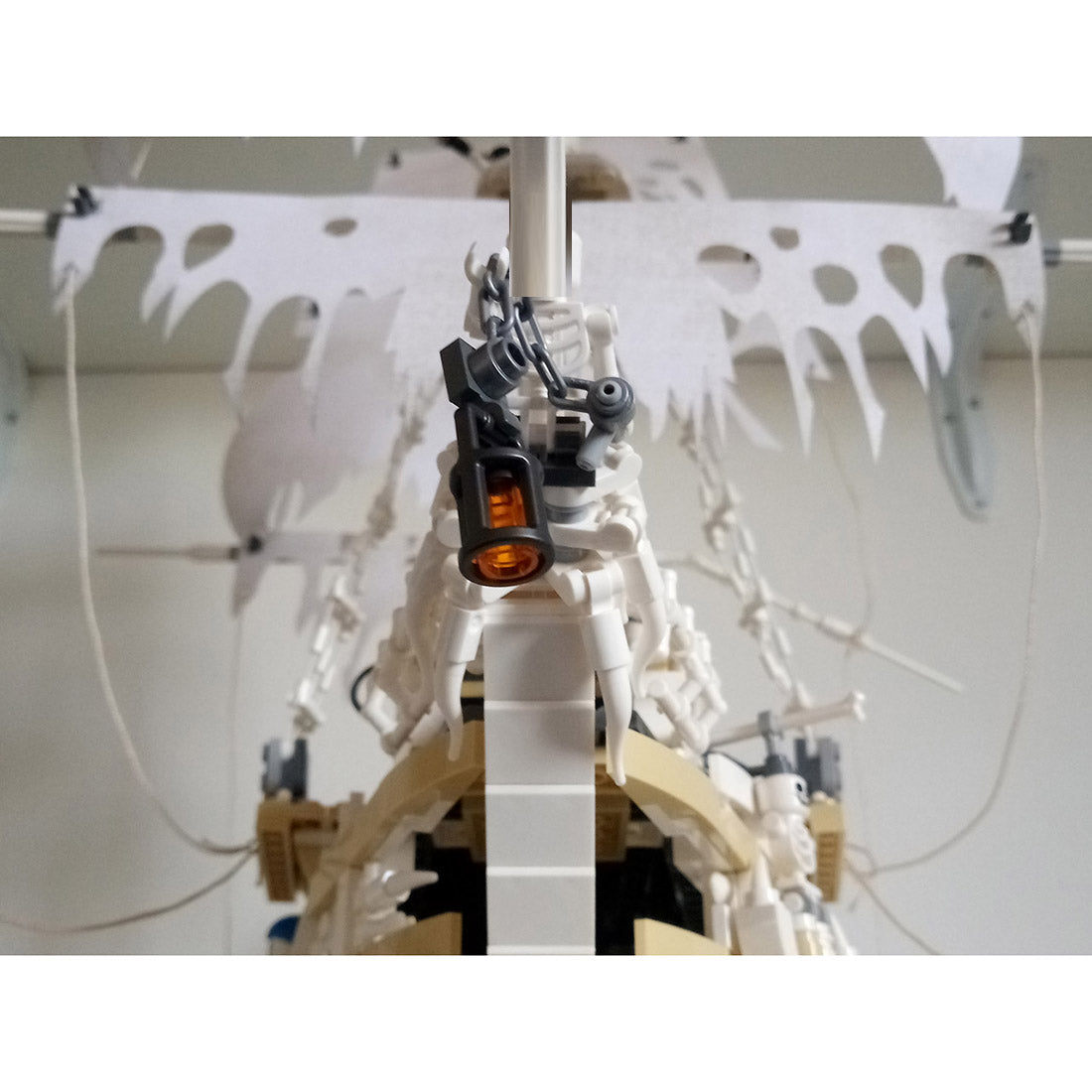 MOC-110420 The Terrifying Charon's Chest Pirate Ship Building Blocks