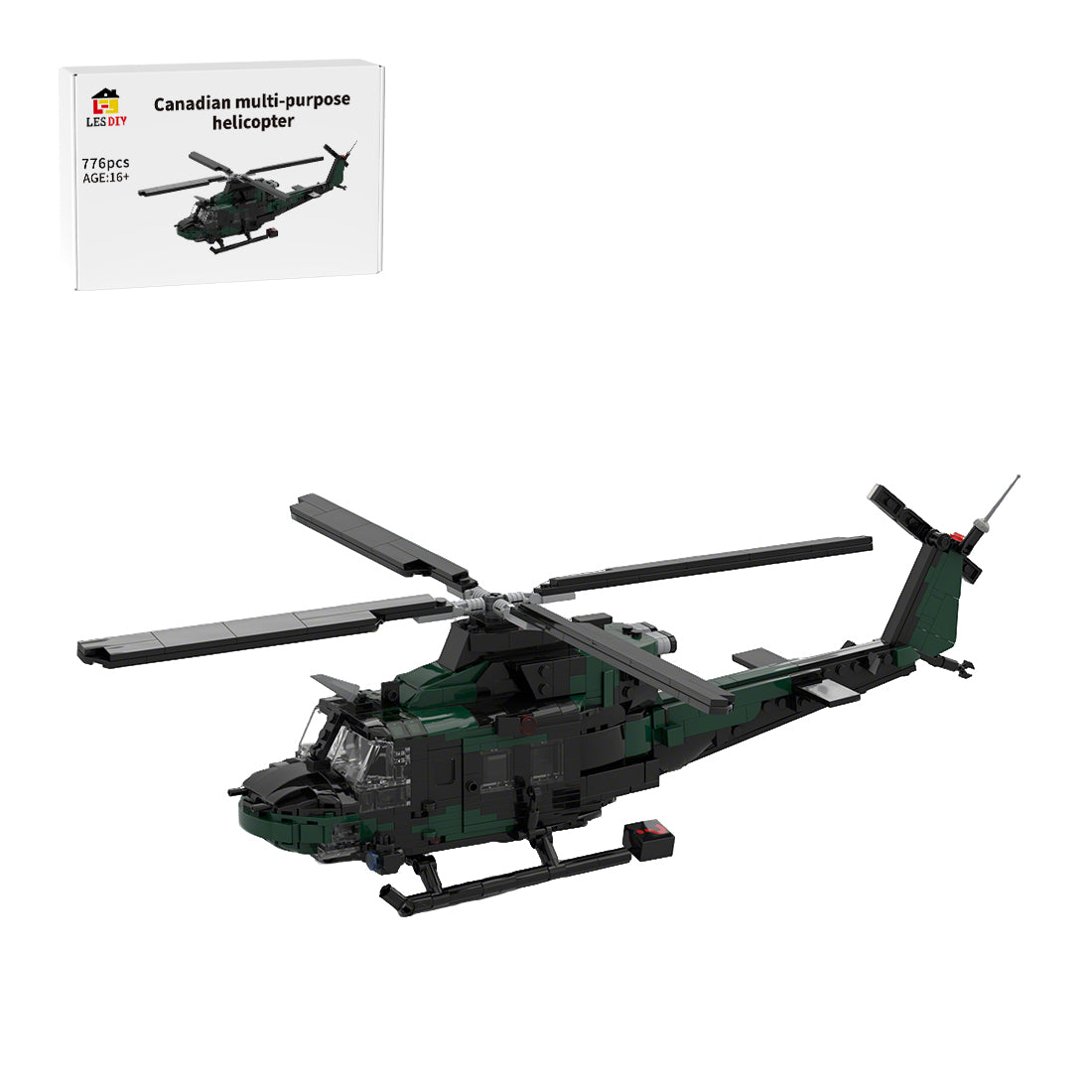 MOC-236728 CH-146 | Canadian Multirole Helicopter Building Blocks