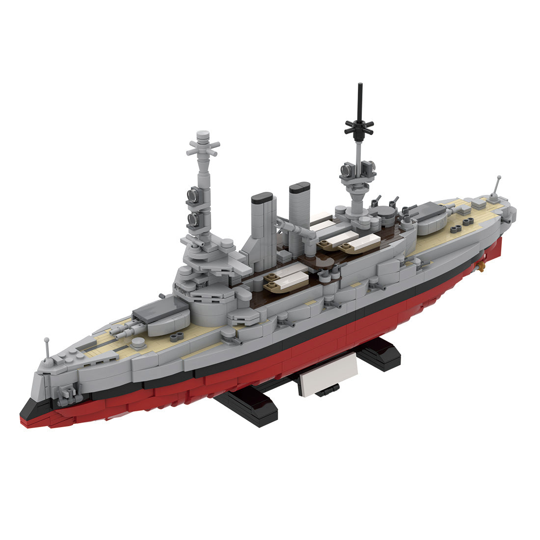 1/300 Scale SMS Schleswig-Holstein Battleship Building Blocks