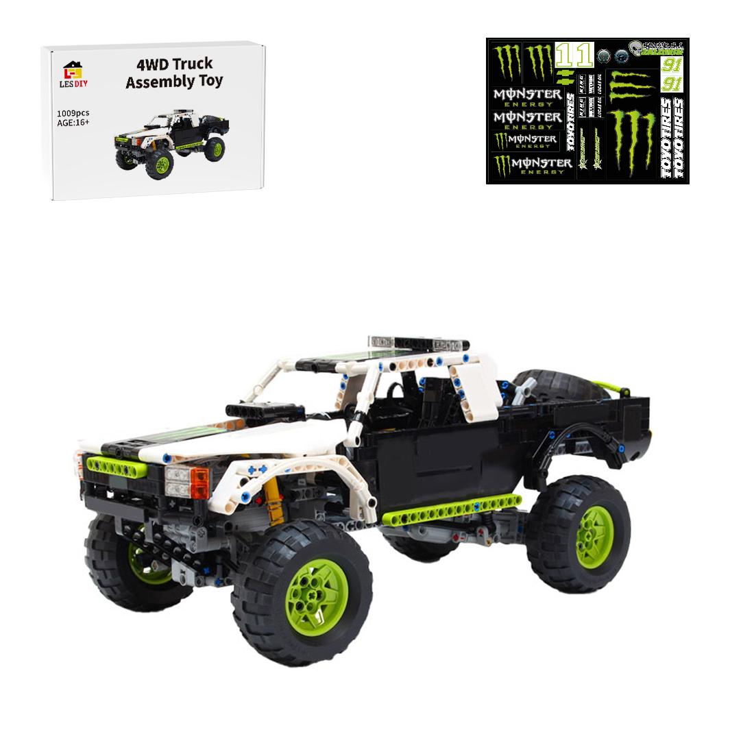 MOC-3320 Monster Energy Recoil Baja Truck