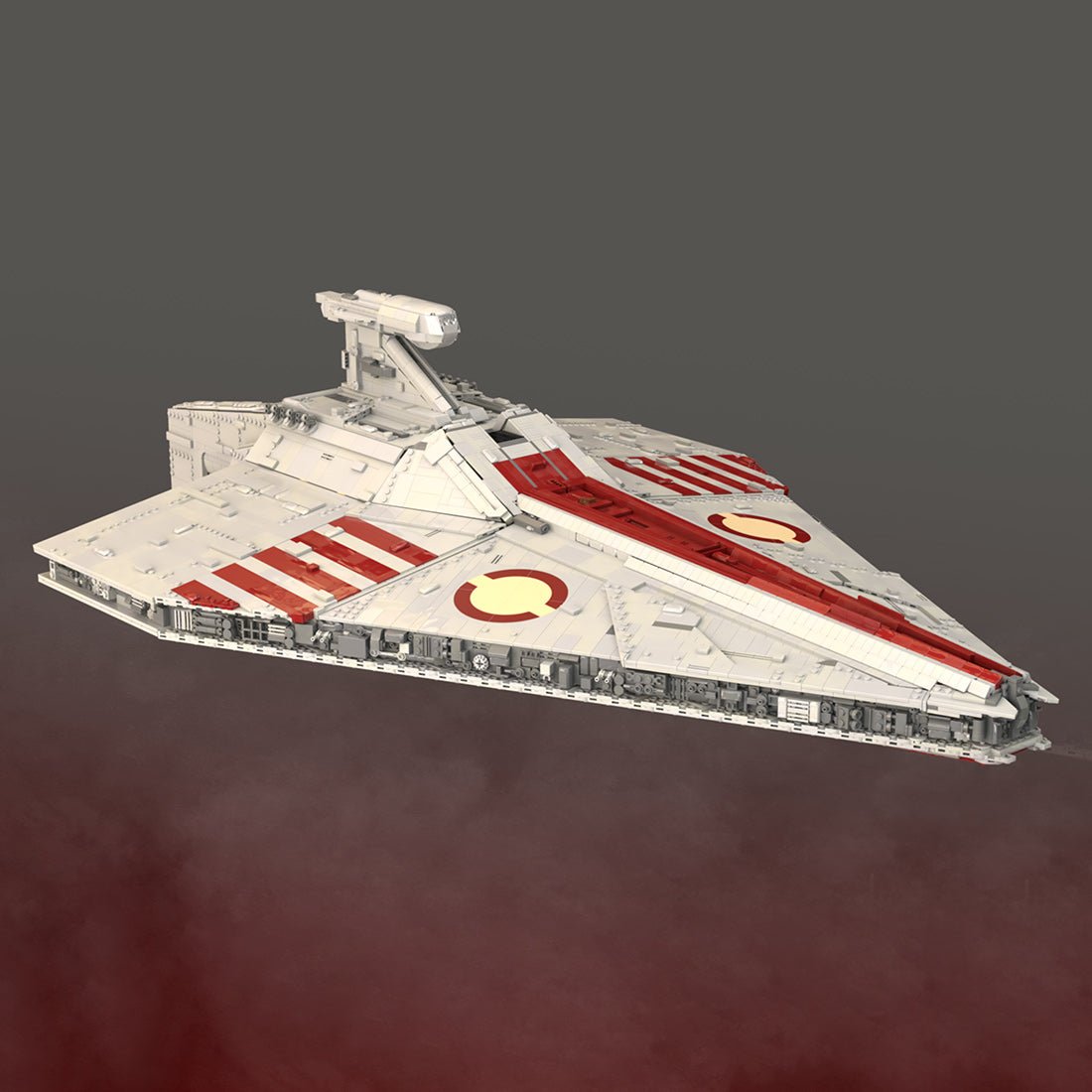 Acclamator-Class Assault Ship Building Blocks-LesDiy-Building Blocks-